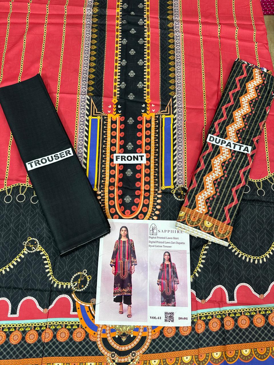 VOL 41 | DS 04 | DIGITAL PRINTED LAWN 3PC