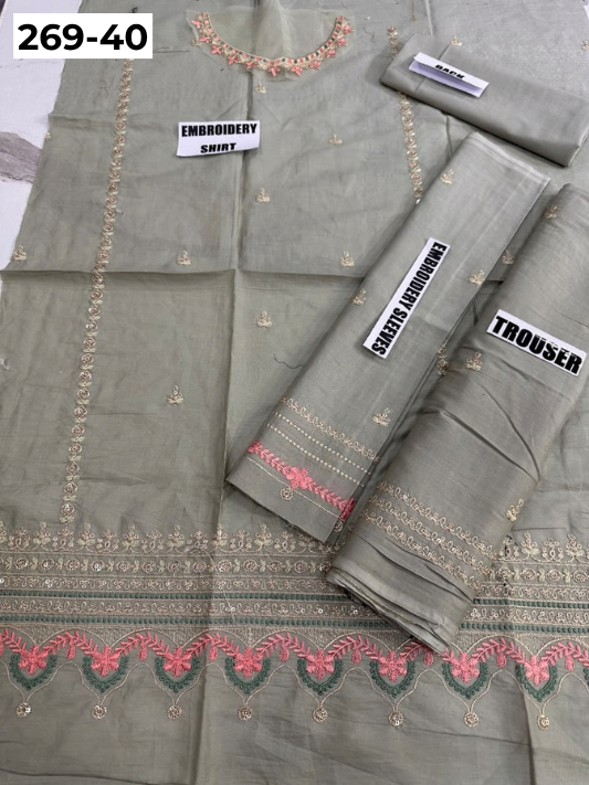 Vol-269 | DS 40 | KIDS EMBROIDERED LAWN 2PC