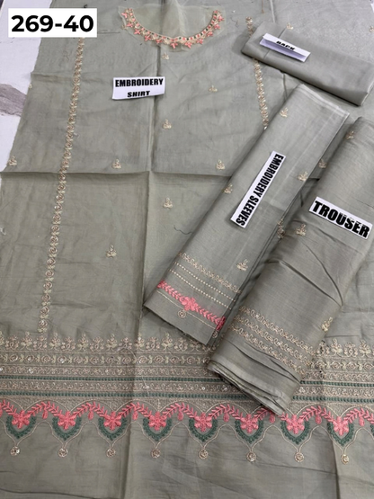 Vol-269 | DS 40 | KIDS EMBROIDERED LAWN 2PC