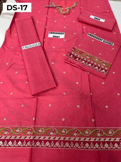 | DS 17 | KIDS EMBROIDERED LAWN 2PC