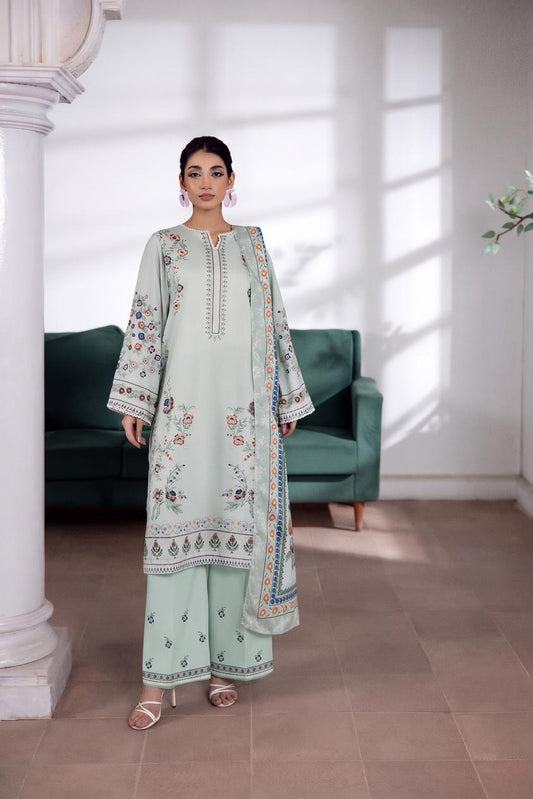 VOL 276 | DS 04 | SHANAYA | DIGITAL PRINTED 3PC STONE COTTON SHIRT, PRINTED TROUSER, PRINTED STONE COTTON DUPATTA