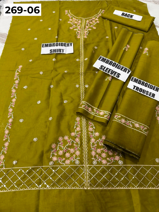 Vol-269 | DS 06 | KIDS EMBROIDERED LAWN 2PC