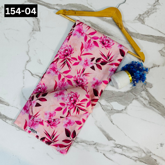 VOL 154 | DS 04 | DIGITAL PRINTED BANA DORIA LINEN 2PC