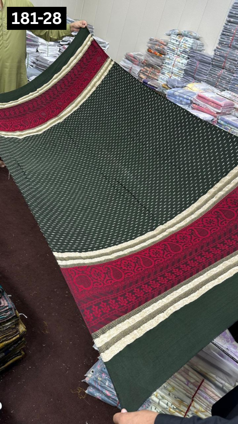 VOL 181 | DS 28 | MULTANI JACQUARD WOOL SHAWL