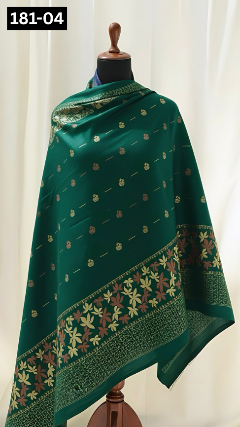 VOL 181 | DS 04 | MULTANI JACQUARD WOOL SHAWL