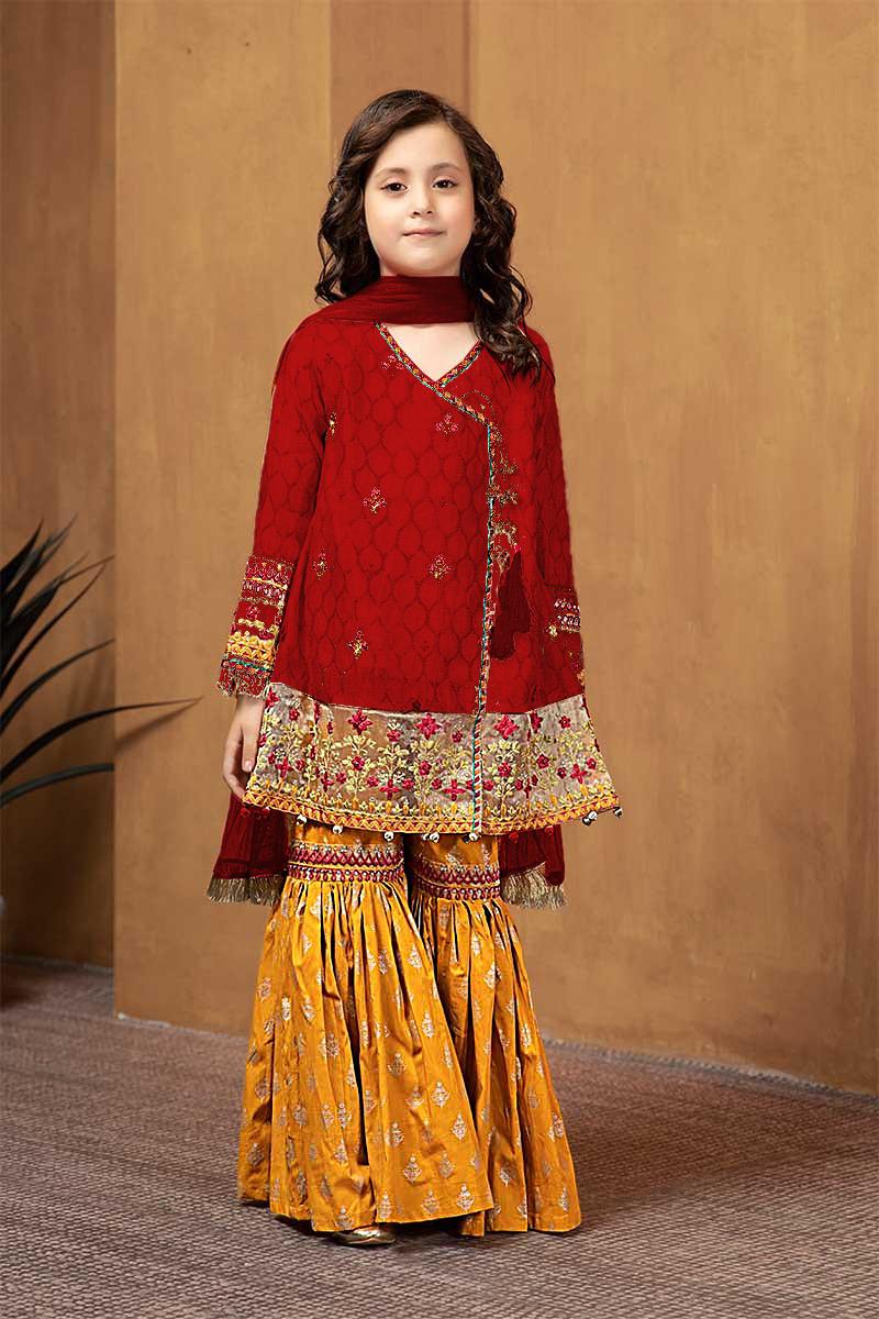 KIDS EMBROIDERED LAWN 2PC | DS 5017 |