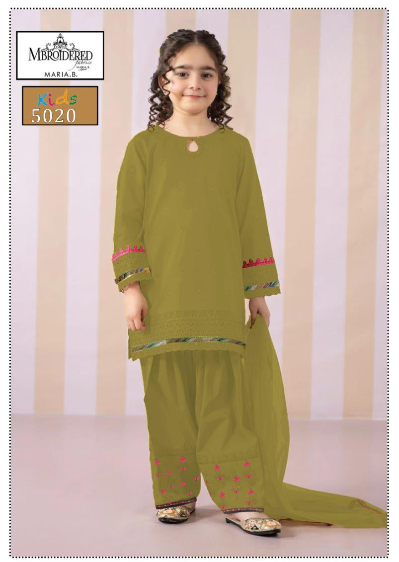 KIDS EMBROIDERED LAWN 2PC | DS 5020-D |