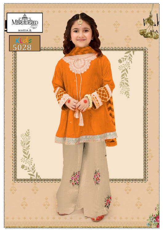 KIDS EMBROIDERED LAWN 2PC | DS 5028-A |