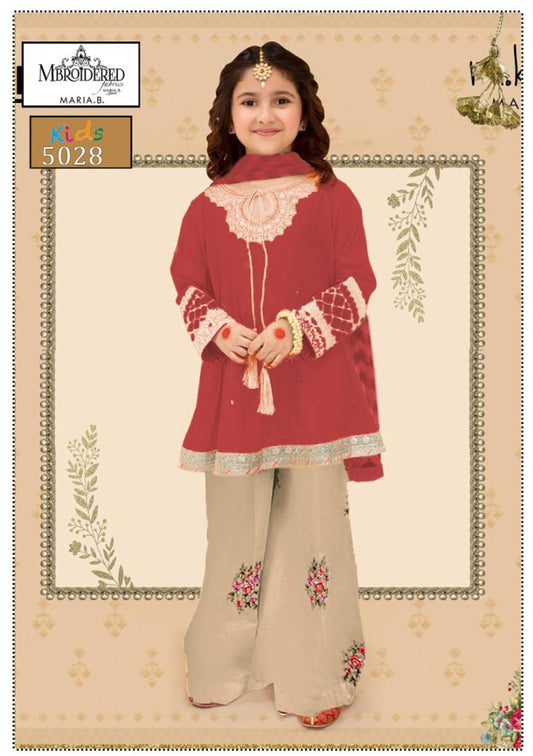 KIDS EMBROIDERED LAWN 2PC | DS 5028-D |