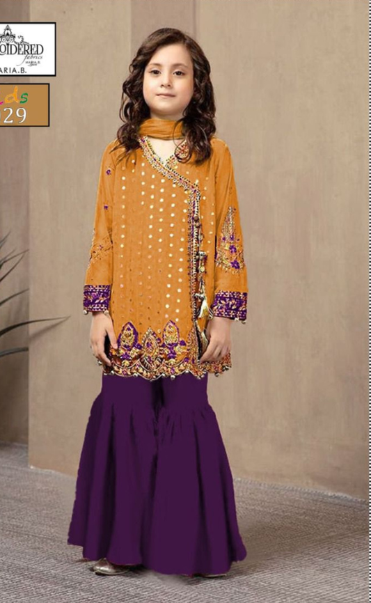 KIDS EMBROIDERED LAWN 2PC | DS 5029-A |