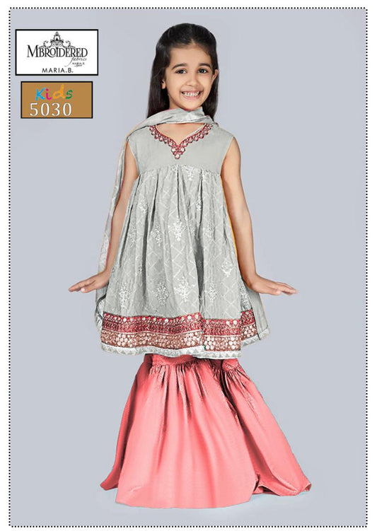 KIDS EMBROIDERED LAWN 2PC | DS 5030-B |