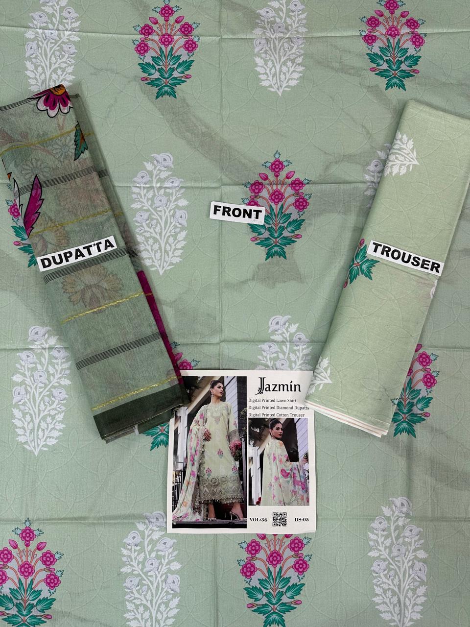 VOL 36 | DS 05 | DIGITAL PRINTED LAWN 3PC