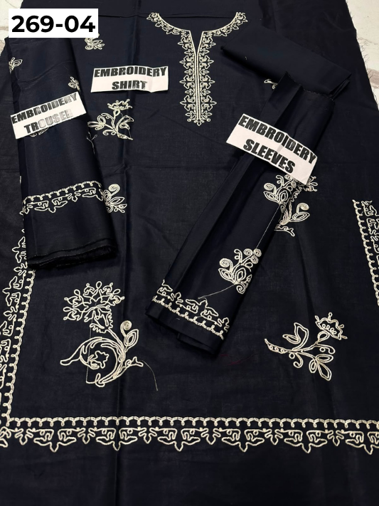 Vol-269 | DS 04 | KIDS EMBROIDERED LAWN 2PC