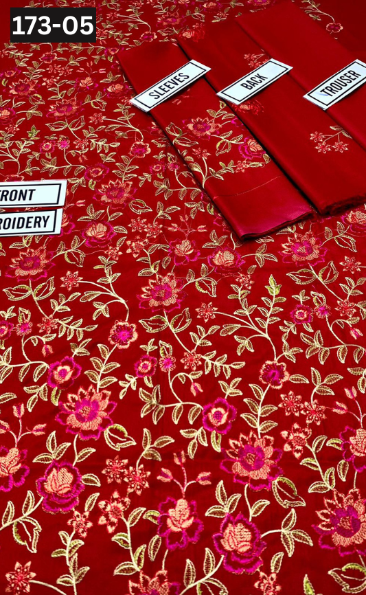 VOL 173 | DS 05 | DHANAK EMBROIDERED 2PC