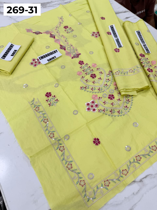 Vol-269 | DS 31 | KIDS EMBROIDERED LAWN 2PC