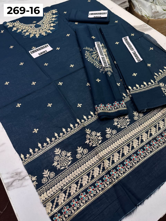 Vol-269 | DS 16 | KIDS EMBROIDERED LAWN 2PC