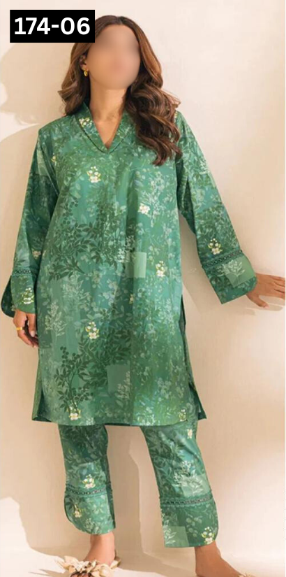 VOL 174 | DS 06 | DIGITAL PRINTED BANA DORA DHANAK 3PC DHANAK BANA DORA DUPATTA