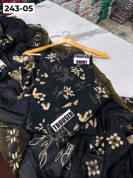 VOL 243 | DS 05 | AlKaram | DIGITAL PRINTED LAWN THREE PIECES