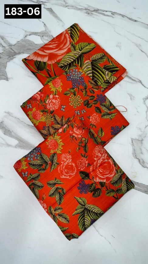 VOL 183 | DS 06 | DIGITAL PRINTED DHANAK 3PC DHANAK DUPATTA