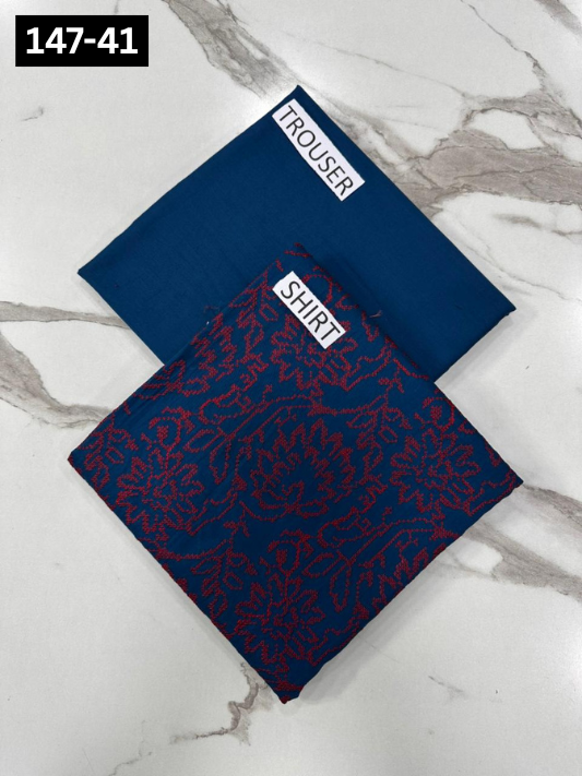 VOL 147 | DS 41 | EMBROIDERED COTTON CAMBRIC 2PC