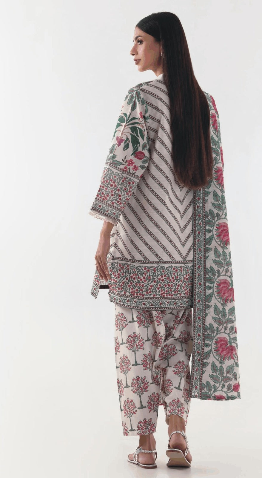 VOL 85 | DS 06 | DIGITAL PRINTED LAWN 3PC LAWN DUPPATTA