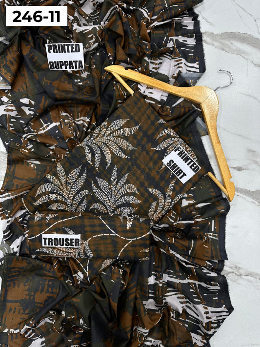 VOL 246 | DS 11 | Bareeze | DIGITAL PRINTED LAWN THREE PIECES