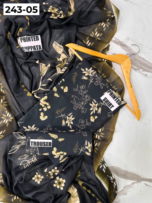VOL 243 | DS 05 | AlKaram | DIGITAL PRINTED LAWN THREE PIECES