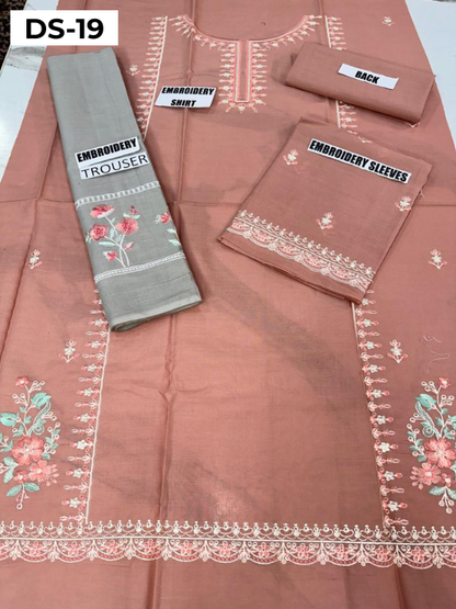 | DS 19 | KIDS EMBROIDERED LAWN 2PC