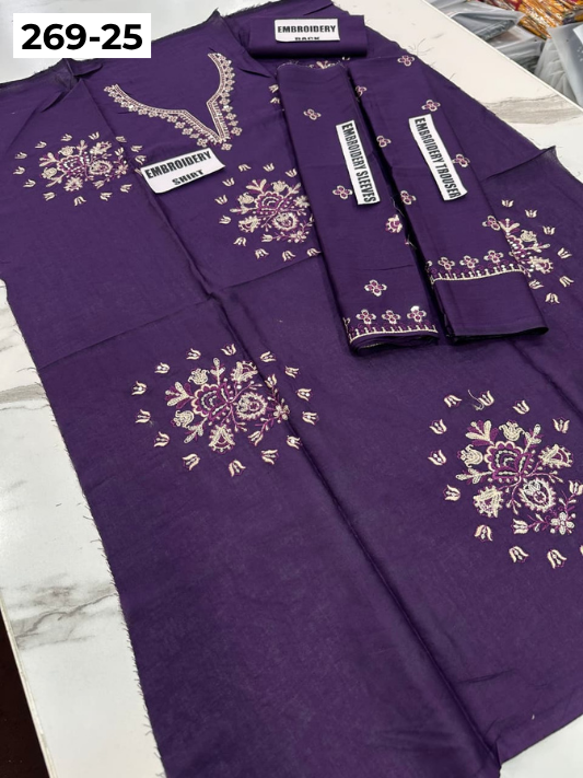Vol-269 | DS 25 | KIDS EMBROIDERED LAWN 2PC
