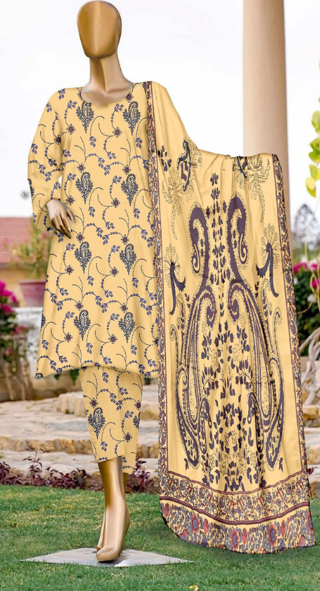 VOL 138 | DS 17 | DIGITAL PRINTED LAWN 3PC VOIL LAWN DUPATTA
