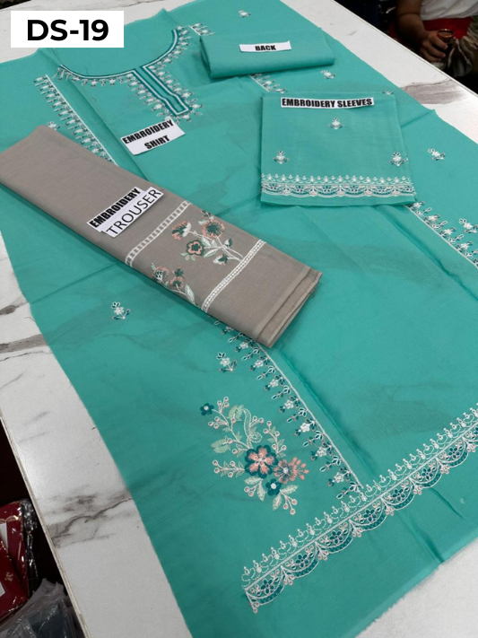 | DS 19 | KIDS EMBROIDERED LAWN 2PC