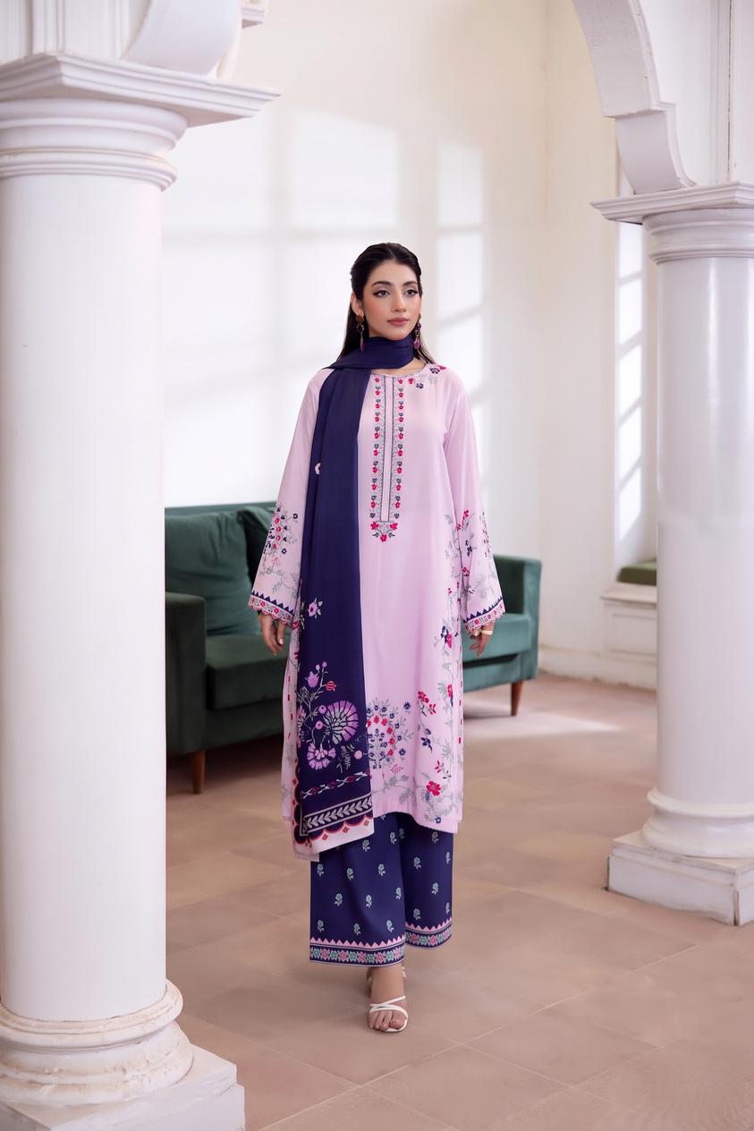 VOL 276 | DS 07 | SHANAYA | DIGITAL PRINTED 3PC STONE COTTON SHIRT, PRINTED TROUSER, PRINTED STONE COTTON DUPATTA