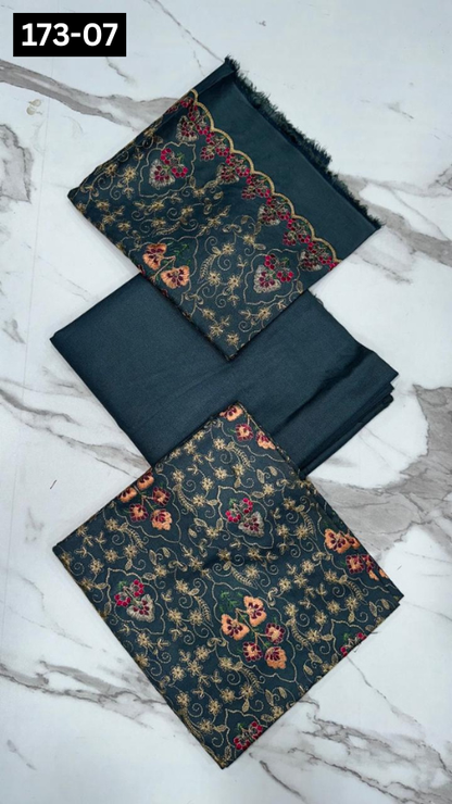 VOL 173 | DS 07 | DHANAK EMBROIDERED 2PC