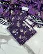 VOL 144 | DS 07 | DIGITAL PRINTED LAWN 3PC VOIL LAWN DUPATTA