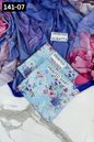 VOL 141 | DS 07 | DIGITAL PRINTED BANADORA LAWN 3PC VOIL LAWN DUPATTA