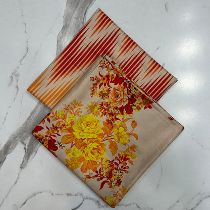DIGITAL PRINTED LINEN 3PC | DS C335 |