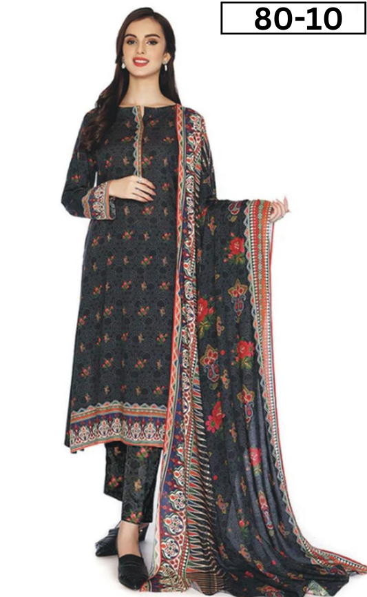 VOL 80 | DS 10 | DIGITAL PRINTED LAWN 3PC