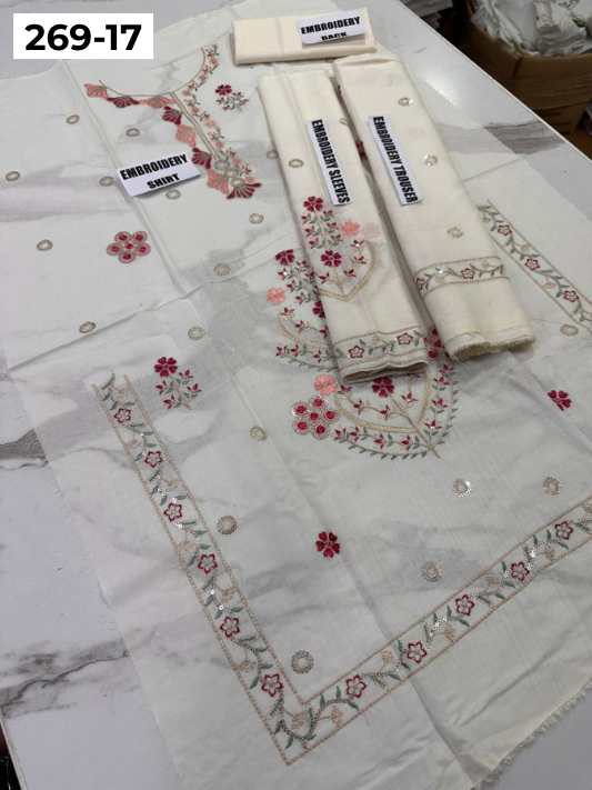 Vol-269 | DS 17 | KIDS EMBROIDERED LAWN 2PC