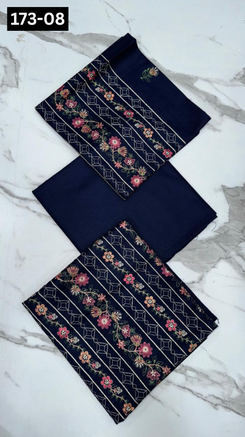 VOL 173 | DS 08 | DHANAK EMBROIDERED 2PC