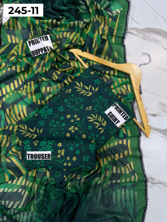 VOL 245 | DS 11 | alkaram | DIGITAL PRINTED LAWN THREE PIECES