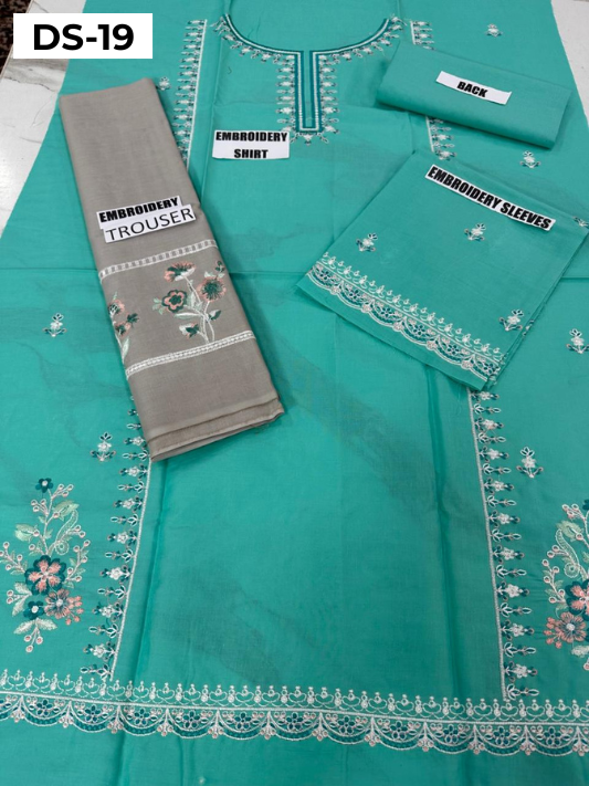 | DS 19 | KIDS EMBROIDERED LAWN 2PC