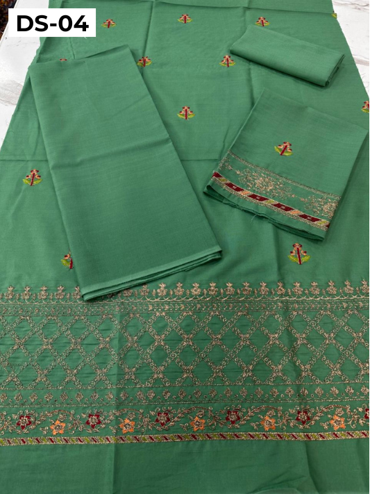 | DS 04-PARROT | KIDS EMBROIDERED LAWN 2PC