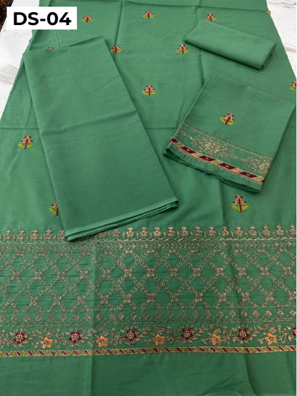 | DS 04-PARROT | KIDS EMBROIDERED LAWN 2PC