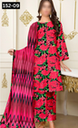 VOL 152 | DS 09 | DIGITAL PRINTED LINEN 3PC LINEN DUPATTA