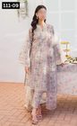 VOL 111 | DS 09 | DIGITAL PRINTED LAWN 3PC VOIL LAWN DUPATTA