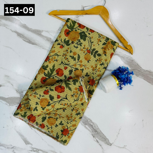 VOL 154 | DS 09 | DIGITAL PRINTED BANA DORIA LINEN 2PC