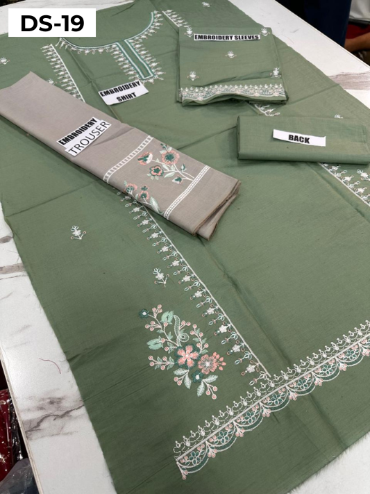 | DS 19 | KIDS EMBROIDERED LAWN 2PC