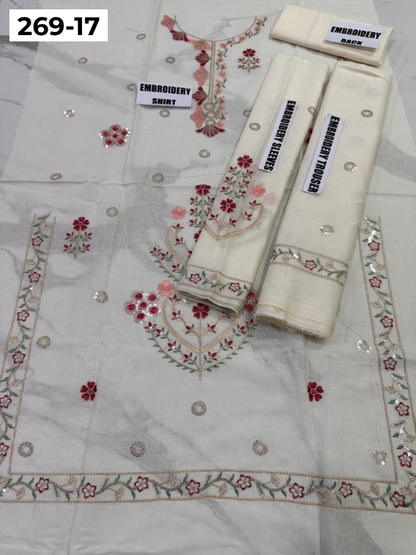 Vol-269 | DS 17 | KIDS EMBROIDERED LAWN 2PC