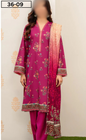 VOL 36 | DS 09| DIGITAL PRINTED LAWN 3PC