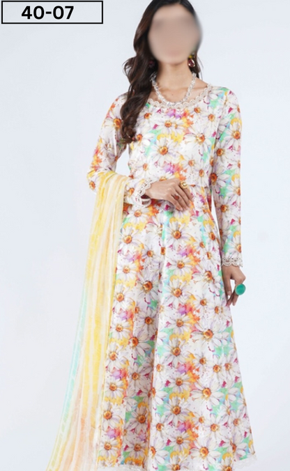 VOL 40 | DS 07 | DIGITAL PRINTED LAWN 3PC